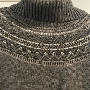 Charter Club Gray Thick Turtleneck Sweater size medium thumbnail 2
