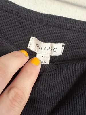 Anthropologie Pilcro Modal Cotton Rib Off the Shoulder Top thumbnail 6