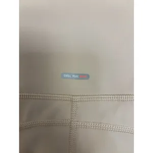 Aerie Move Laser-Cut High Waisted Bike Shorts Neutral XS Pockets thumbnail 3