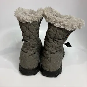 Bogs B Moc quilted boots waterproof‎ gray size 6 thumbnail 8