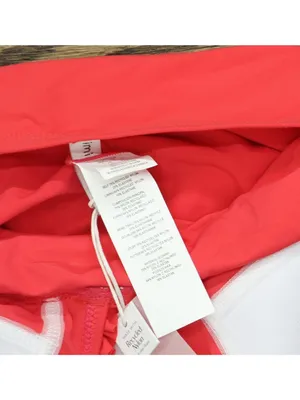 NWT Mimi Flamingo Soleil Solids Sonny Halterkini Tankini Top Swim Punch Red 6 thumbnail 9