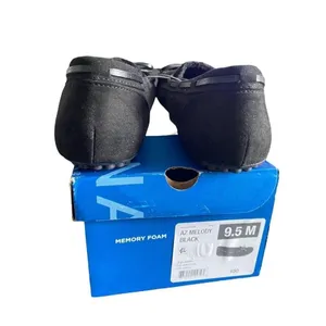 Arizona Jean Co Memory Foam Black Moccasin Slippers Shoes Women's Size 9.5M‎ thumbnail 6