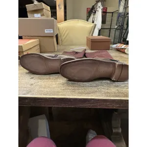Franco Sarto Women's L-Merina Riding Boots Size 9.5 Burgundy Brown thumbnail 5