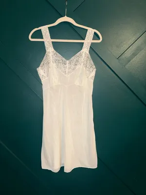 Carter's Lace Trim Slip Dress Romantic Y2K Lingerie Style thumbnail 2