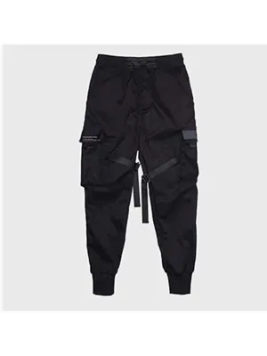 Aelfric Eden Military Combat JoggerPants Black Streetwear Hip Hop Tactical Small thumbnail 3