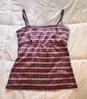 New York & Co. Purple tank thumbnail 1
