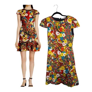 Alice + Olivia Kirby Ruffle Floral Mini Dress Size 2 thumbnail 2