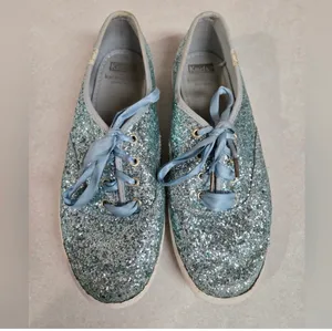 Sparkle Keds blue shoes thumbnail 2