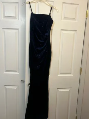 Navy Blue Homecoming Dress Dillard's thumbnail 5