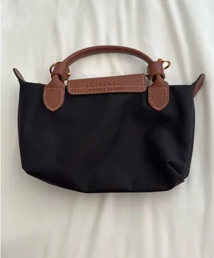 Black Longchamp Le Pliage tote  thumbnail 2