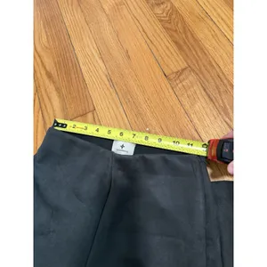 Tuckernuck Deep Olive Green Suede Ashford Kick Flare Pants Size XS‎ thumbnail 6