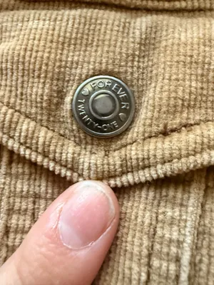 Y2K vintage forever 21 corduroy jacket thumbnail 3