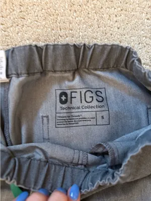 FIGS Grey Scrub Pants thumbnail 2