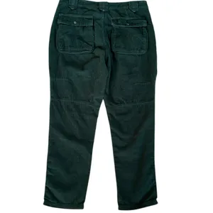 EUC Free People London Calling Moto Corduroy Pants Pine Green Size 29 thumbnail 10