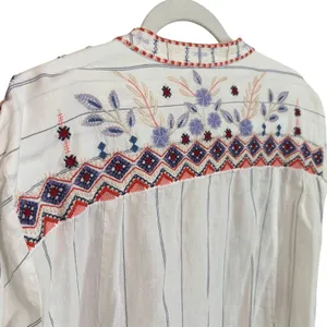 Johnny Was Workshop Vintage Style Embroidered Tunic thumbnail 6