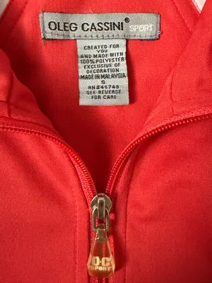 Vintage-Oleg Cassini Sport- Athletic Jacket  thumbnail 5