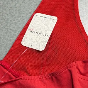 Intimately Free People Still Here Halter Top in Red Size X Small Boho Chic C15‎ thumbnail 6