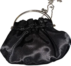 Beaded clutch purse with shoulder chain vintage thumbnail 8