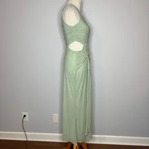 Billy J - Sage Green Court Maxi Dress thumbnail 5
