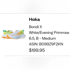 Hoka One One Running Shoe thumbnail 6