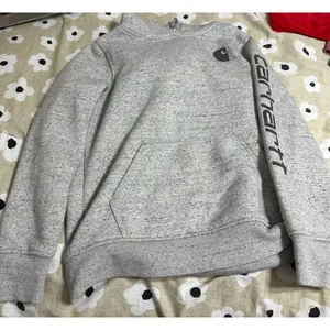 Carhartt grey hoodie thumbnail 1