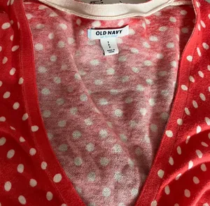 Old Navy Red Polka Dot Button-Up Cardigan Top thumbnail 7