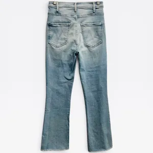 Mother The Hustler Ankle Fray Jeans Limited Edition Light Wash Size 26 High Rise thumbnail 3