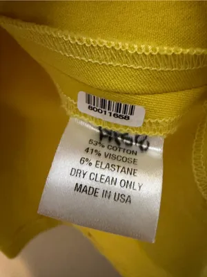 Pearl by Lela‎ Rose Stretch Cotton Lace crochet Detail Dress in yellow white 6 thumbnail 7