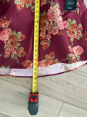 Lulu’s Unbelievably Lovely Red Floral Babydoll Empire Waist Mini Dress NWT XL thumbnail 12