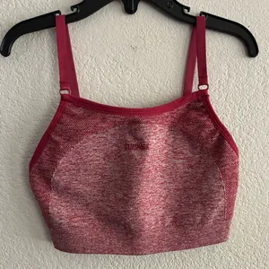 Gymshark Burgandy Flex High Waisted Burgandy Workout Activewear Set XS thumbnail 10