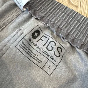 Figs gray scrub bottoms size large thumbnail 2
