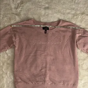 Vintage Victoria's Secret Blush Crew Neck Sweat Shirt thumbnail 4