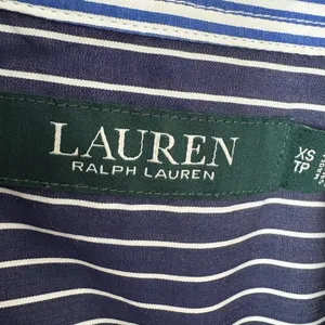 Lauren Ralph Lauren‎ Blue And White Stripe Button Front Dress Size XS thumbnail 6