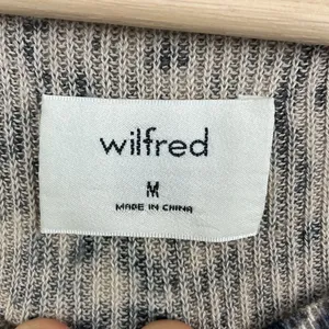 Aritzia Wilfred Balzac Leopard print light sweater size Medium thumbnail 11