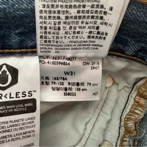 Levis 501 Jean‎ Short Cutoffs 31 thumbnail 2