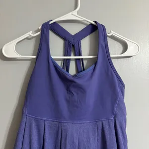Lululemon Purple Racerback Activewear Tank Top‎ Size 6 thumbnail 3
