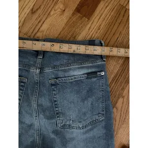 7 For All Mankind Megaflare Super High Rise Denim Size‎ 32 Festival Bell Bottoms thumbnail 6