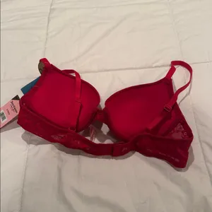 Juicy Couture Bold Red Bra size 34 B thumbnail 3
