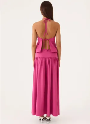 Peppermayo Need You Now Maxi Dress - Berry thumbnail 2