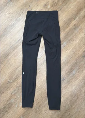 Lululemon black speed up leggings thumbnail 3