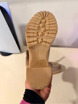 Dolce Vita Taupe Suede Platform Chelsea Heeled Boot thumbnail 8