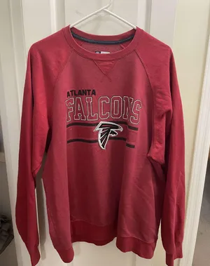 Atlanta Falcons Apparel Pullover Crewneck Sweater thumbnail 1