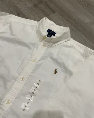 Ralph Lauren White Button Down Shirt/blouse. thumbnail 5