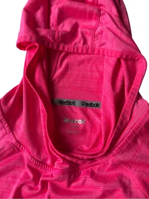 Reebok hooded athletic long sleeve shirt thumbnail 2