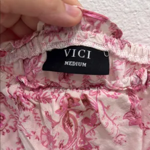 Vici Strapless Dress Pink Floral thumbnail 4