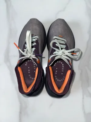 Vasque Trail Runner Sneaker in Purple with Orange Highlights Size 6.5 thumbnail 5