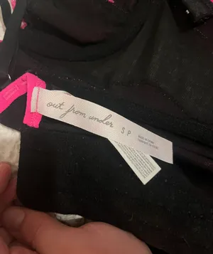 Urban Outfitters Modern Love Corset In Pink And Black thumbnail 4