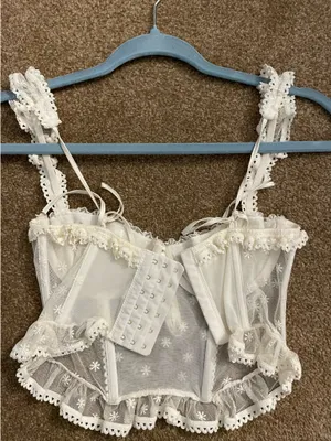 Corset top White thumbnail 2