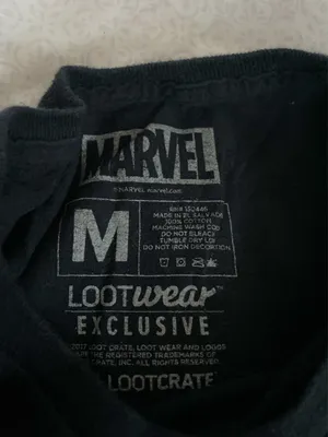 Marvel loot wear black panther short sleeve Tshirt thumbnail 4