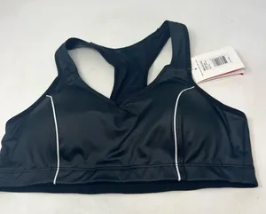 Moving Comfort Vixen Sports Bra Womens M 34AB-36A Black High Impact NWT thumbnail 1